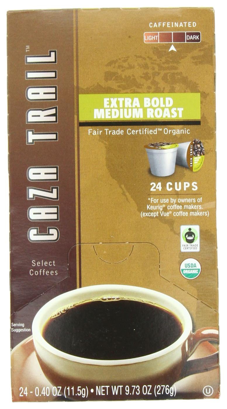 Caza Trail Coffee, Kona Blend, 100 Single Serve Cups