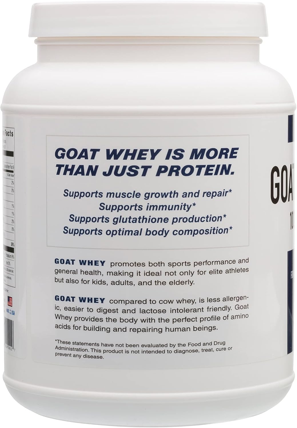 Goat Whey Protein | Grass-Fed | Natural Chocolate
