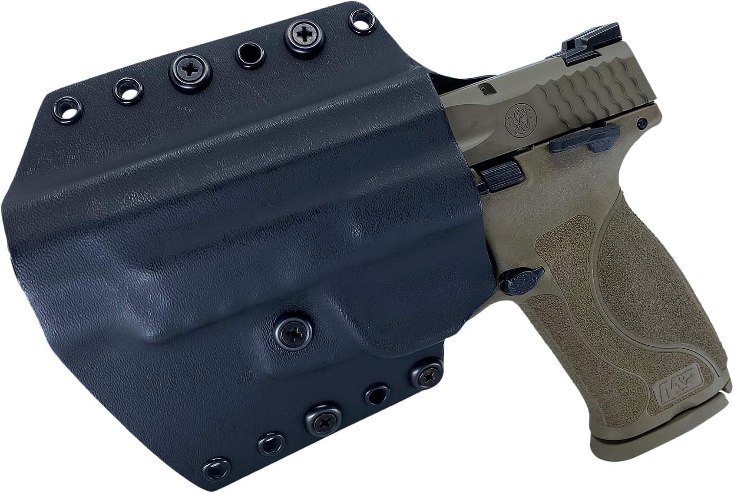 Kydex Holster – OWB and IWB Carry with Reversible Clips, Adjustable Cant and Retention – OVER 200+ MODELS AVAILABLE, Glock, Sig Sauer, CZ, FN, Smith & Wesson, Springfield, TTI & MORE