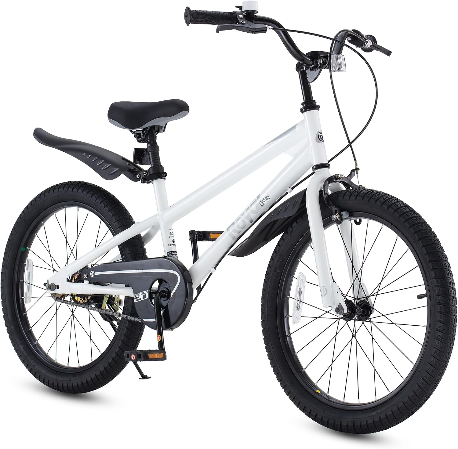 RoyalBaby Freestyle Kids Bike 12 14 16 18 20 Inch Bicycle for Boys Girls Ages 3-10 Years, Multiple Color Options