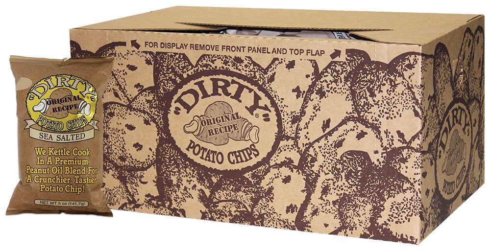 Dirty Chips Jalapeno Heat, 2-Ounce (Pack of 25)