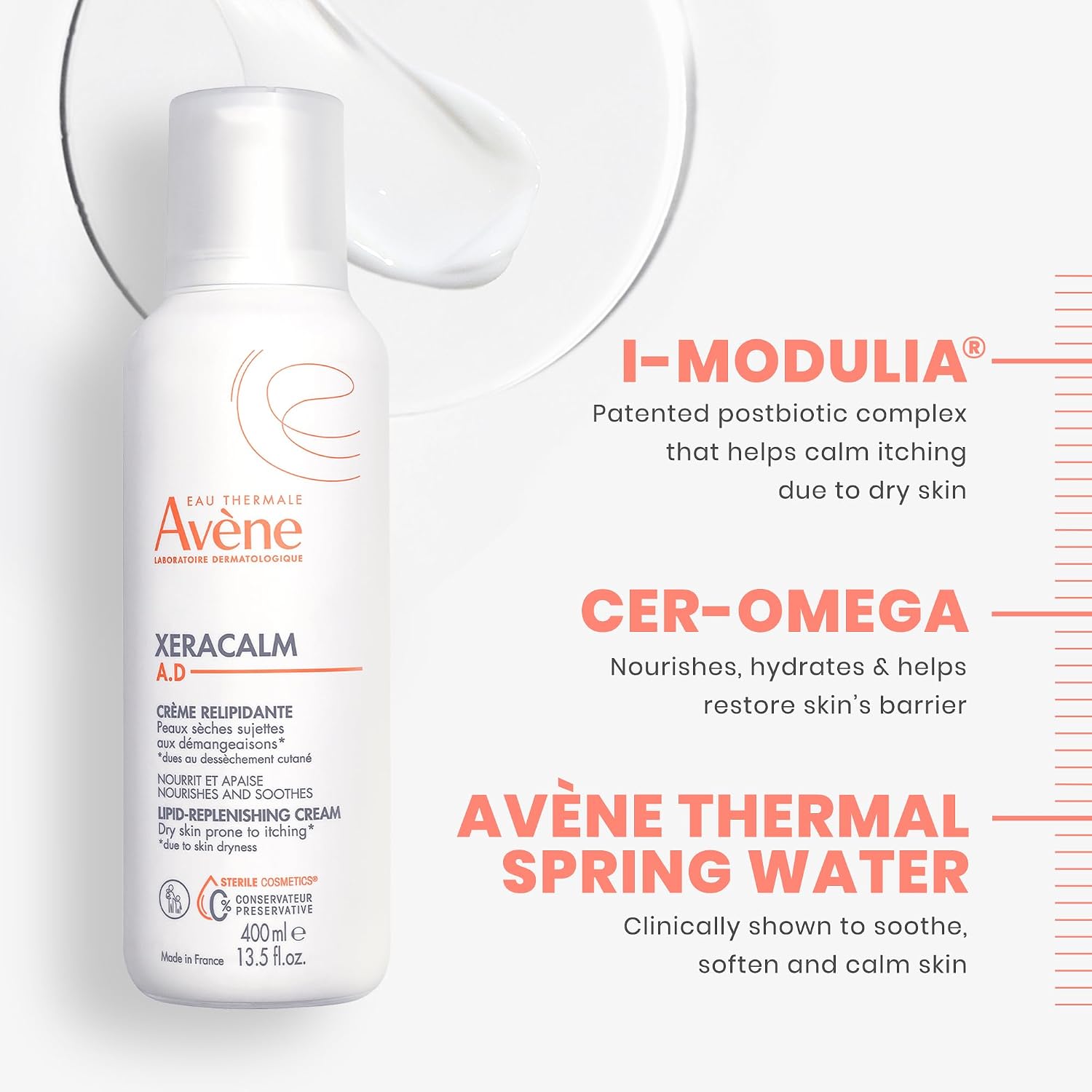 Avène XeraCalm A.D Lipid-Replenishing Cream