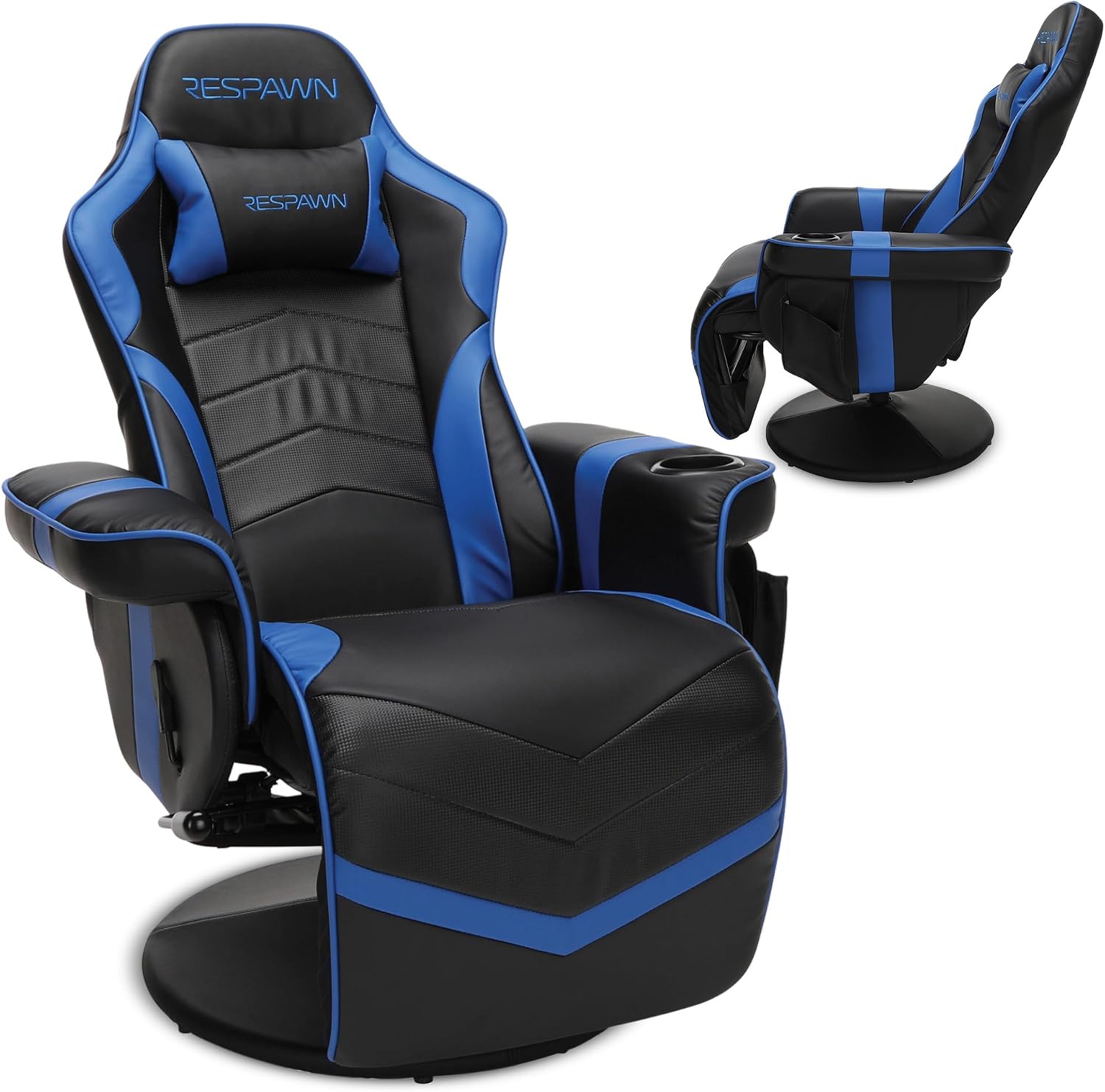 Respawn 900 Gaming Recliner Chair with Footrest, Cup Holder and Swivel