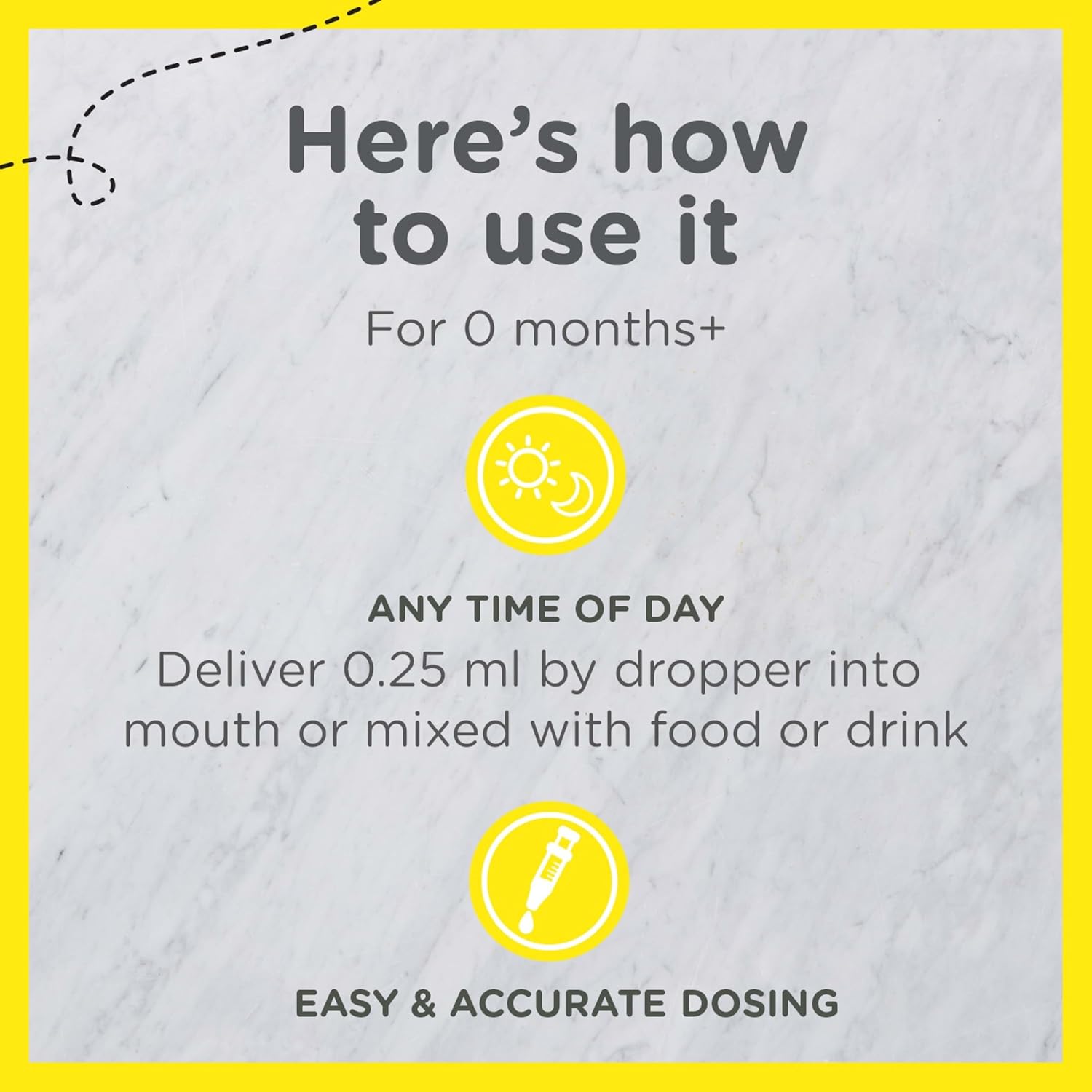 Zarbee's Baby Vitamin D Drops, 400 IU per Drop, with Dropper, 0.47 fl oz