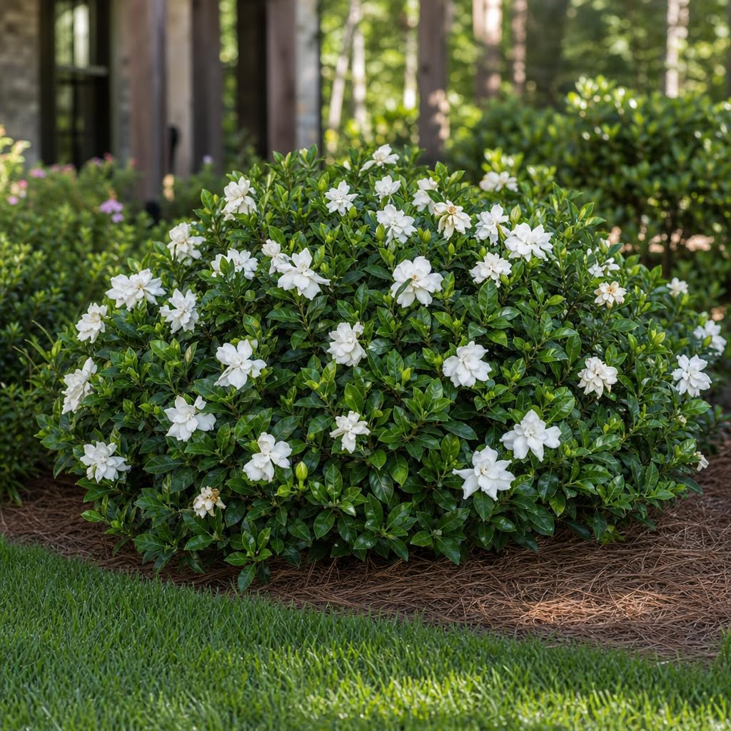 Frostproof Gardenia - 10 Live Plants - Fragrant Blooming Shrub - Gardenia Jasminoides