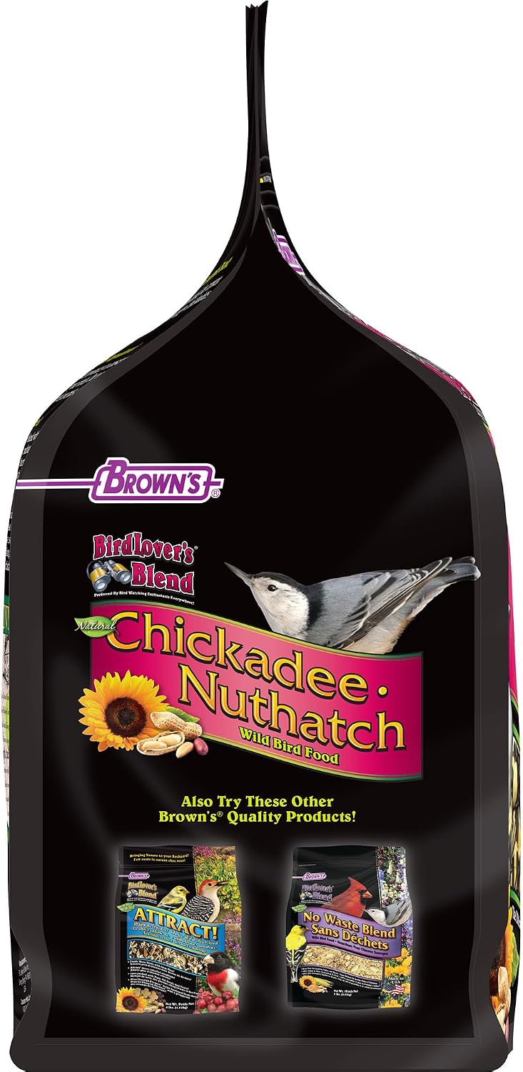 F.M. Brown's Bird Lover's Blend, 4-1/2-Pound, Chickadee/Nuthatch