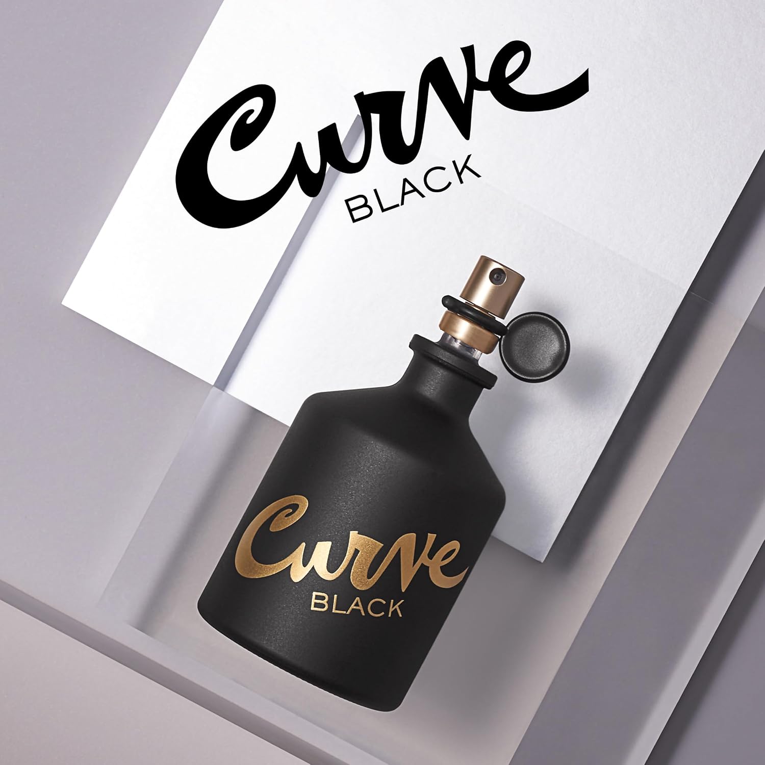 Curve Black Men's Cologne Fragrance Spray, Casual Day or Night Scent, 4.2 fl oz