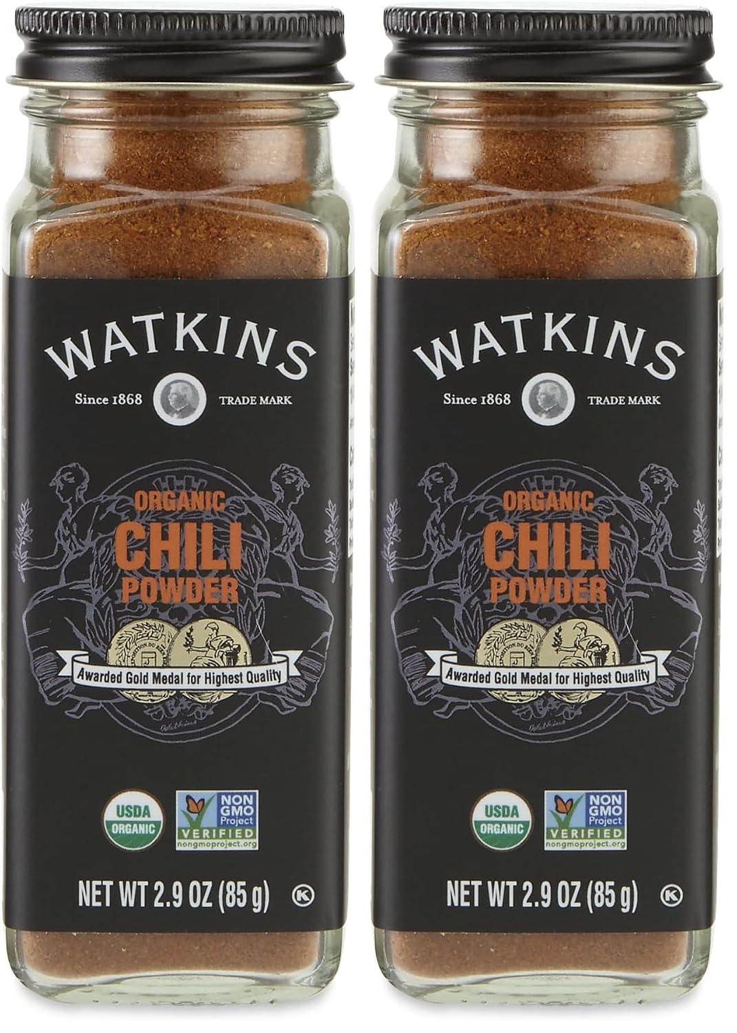 Watkins Gourmet Organic Spice Jar, Garlic Salt, 4.97 Ounce