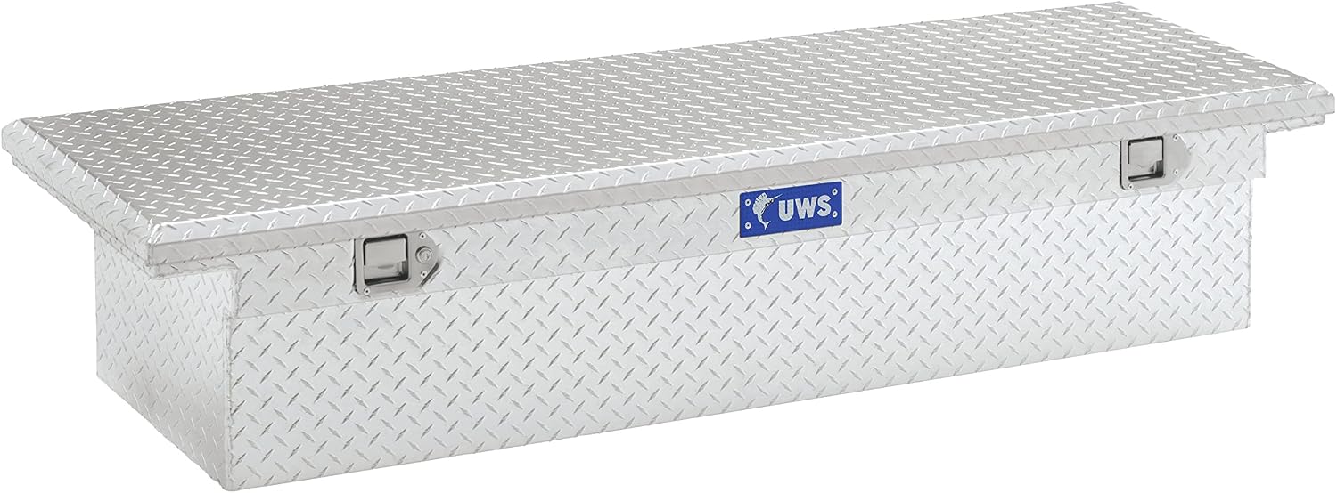 UWS EC10581 72-Inch Heavy-Wall Aluminum Truck Tool Box with Low Profile, RigidCore Lid