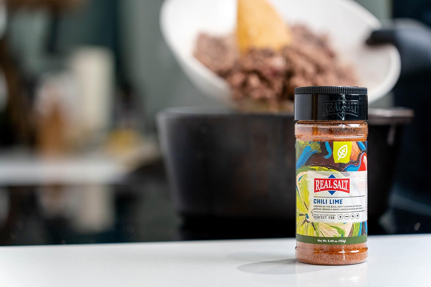 Redmond - Real Salt Seasoning, Natural Unrefined Gluten Free 8.25 Ounce