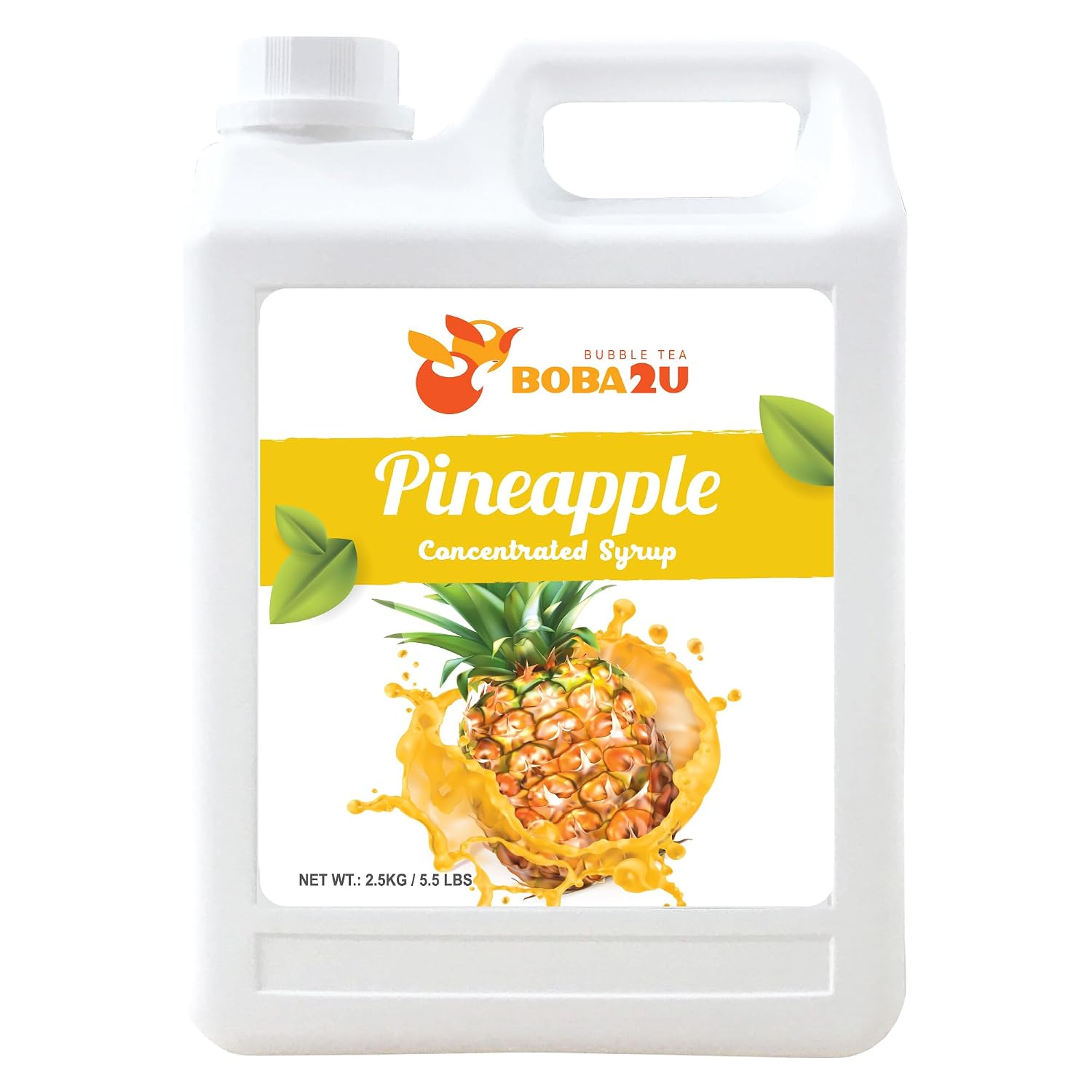 BOBA2U | CONCENTRATED SYRUP | 5.5 LBS (PASSION FRUIT)