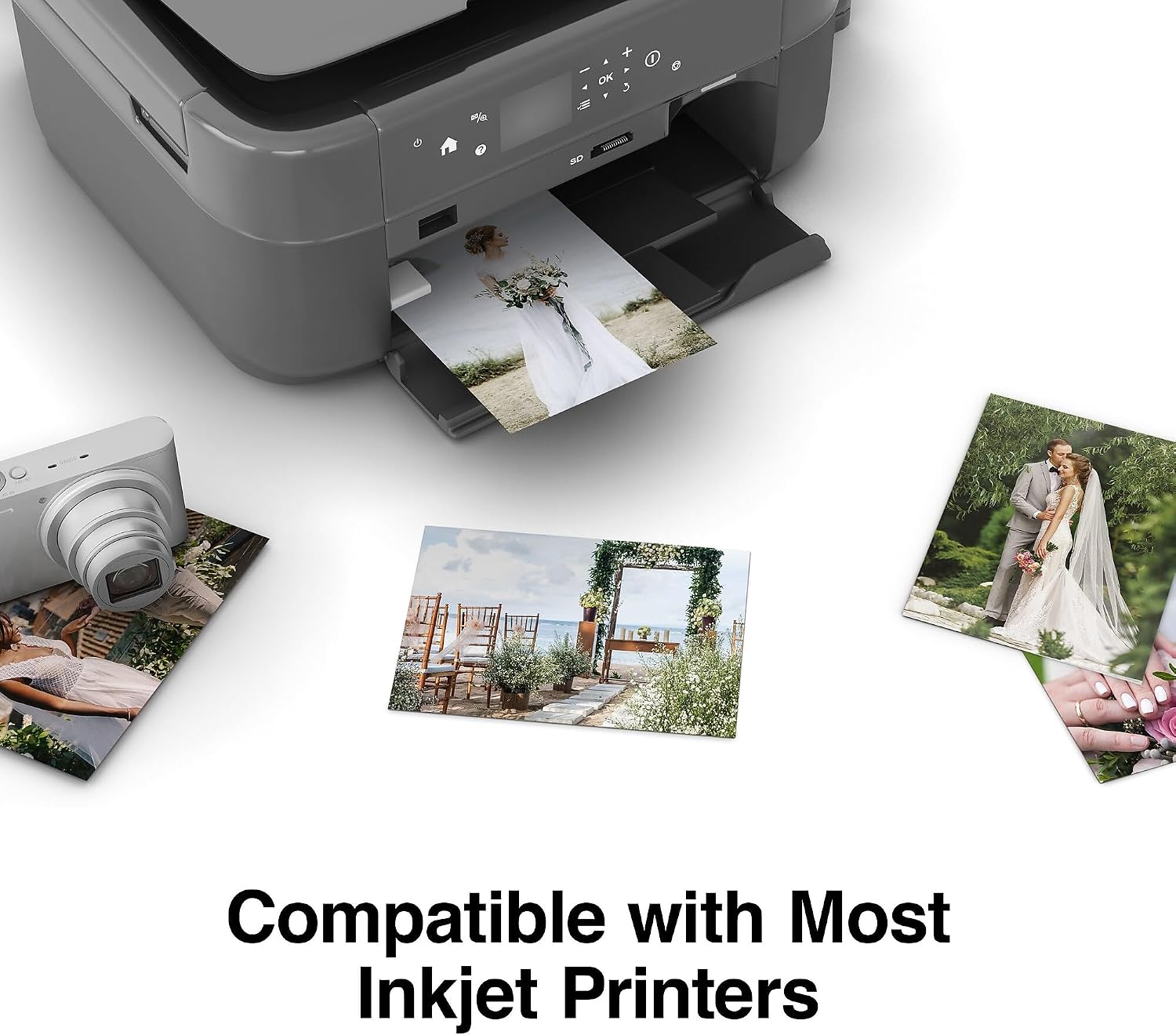 Staples Photo Supreme Paper, 8 1/2" x 11", Double Sided Matte, 50/Pack, For Office, School & Home
