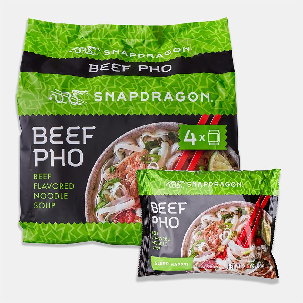 Snapdragon Laksa Curry Instant Noodle Bowls | Coconut Curry Flavor with Rice Noodles | Gluten-Free | No MSG Added | 2.1 oz (6 Pack)