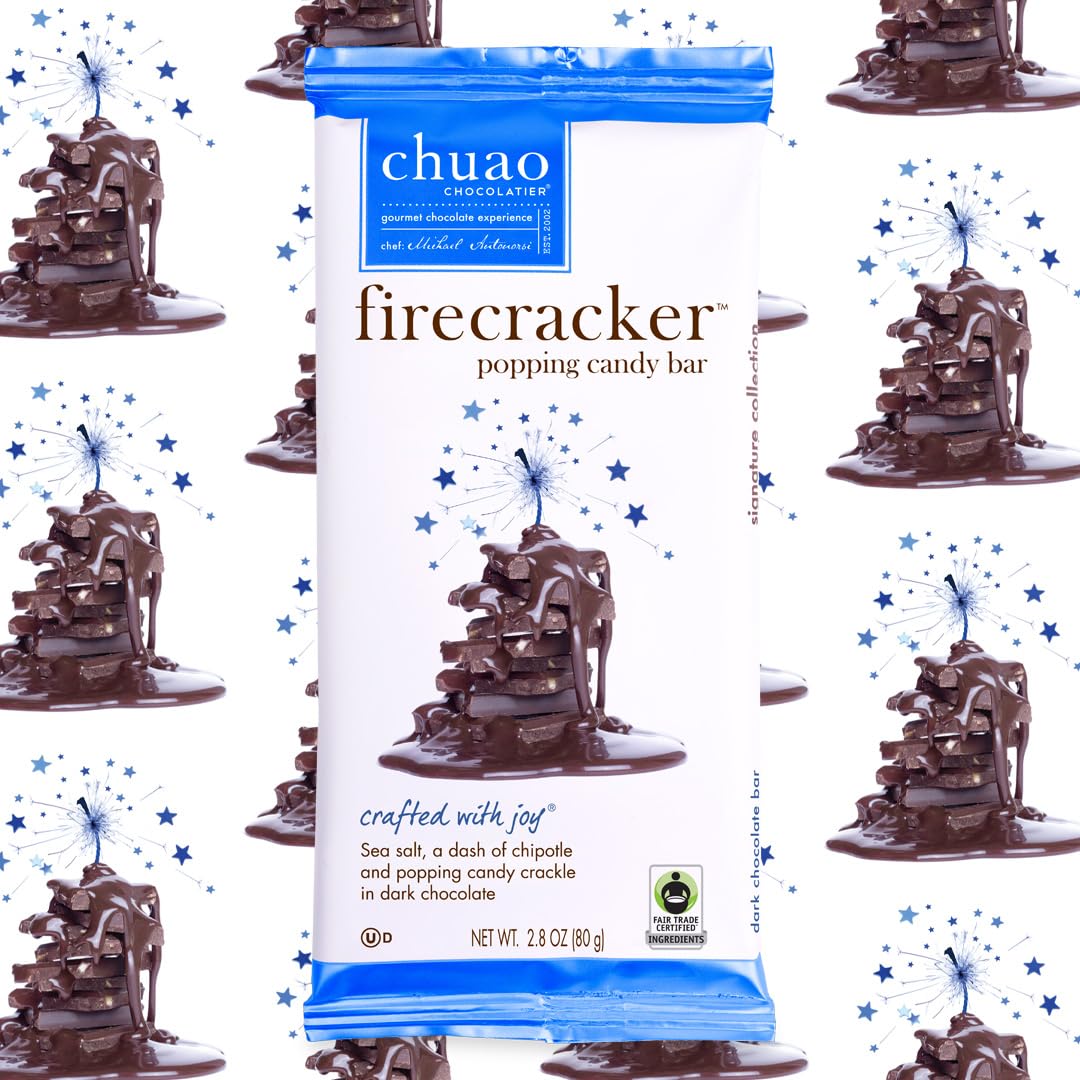Chuao Chocolatier Ravishing Rocky Road Milk Chocolate Bars | Gourmet Almond Vegan Marshmallows Artisan No Preservatives | 10 Pack (2.8 oz each)