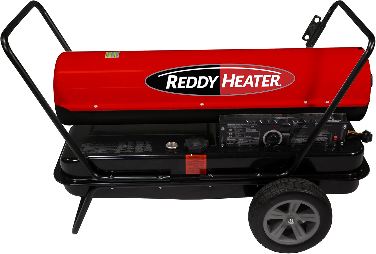 Reddy Heater 180, 000 BTU Forced Air Kerosene Heater, Diesel - RFA180CV-2 | Commercial Grade Construction & Garage, 140K - 180K BTU, 13 Gallon Tank