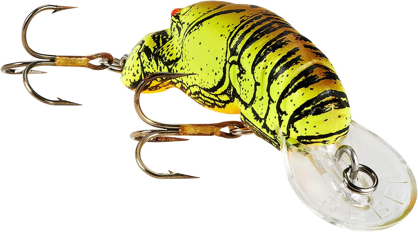Rebel Lures Original Realistic Crawfish Crankbait Fishing Lure