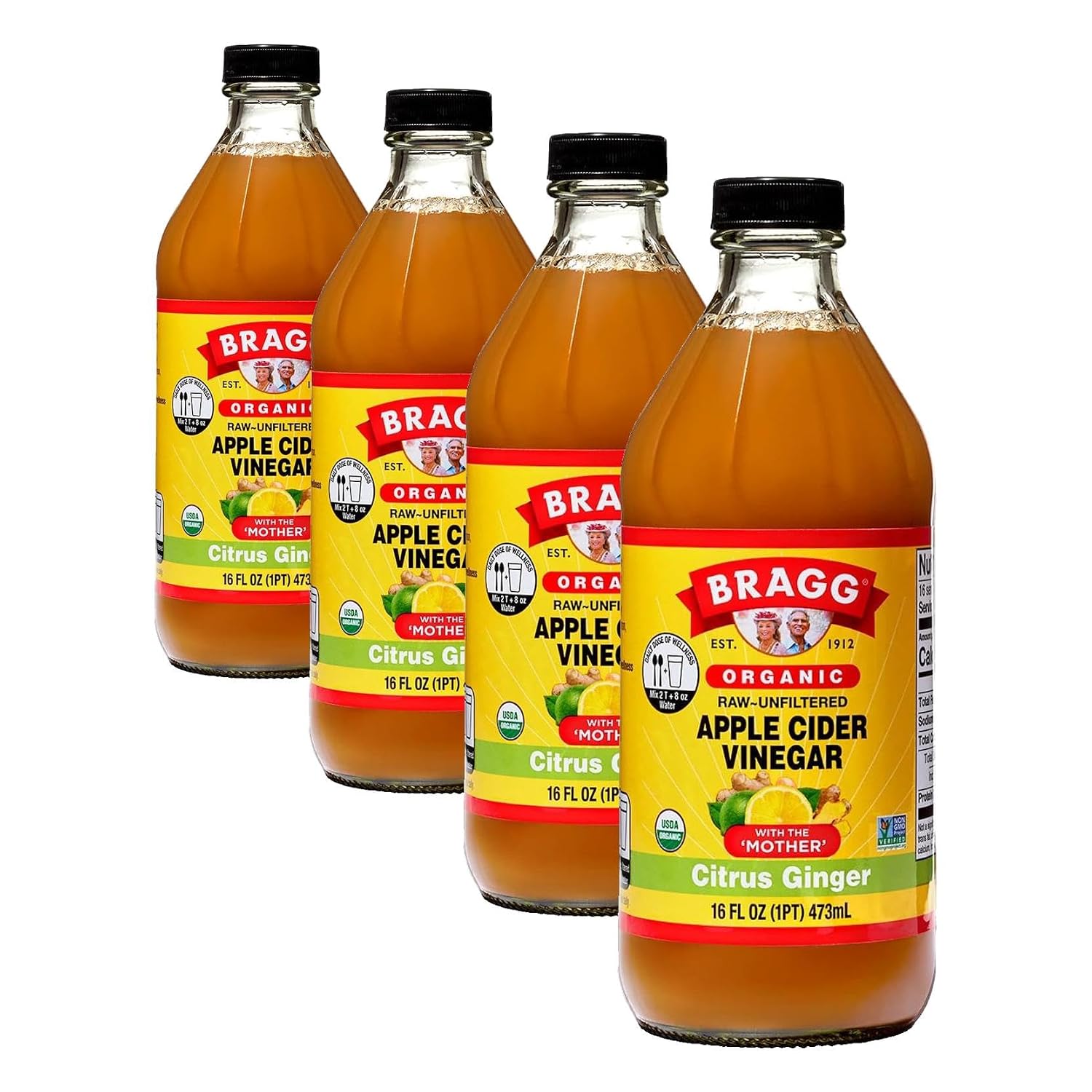 Bragg Organic Apple Cider Vinegar with the Mother - 16 fl oz