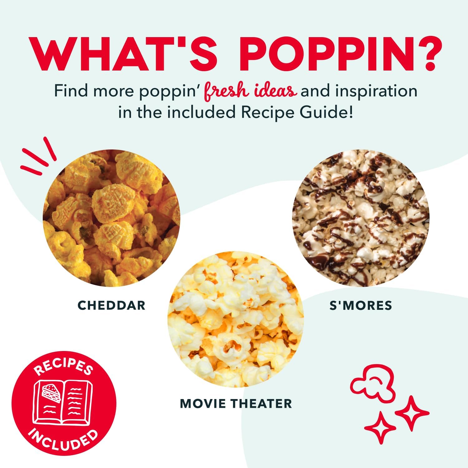 Dash Fresh Pop Popcorn Maker, 16-Cup Hot Air Popper, Aqua | Electric Popcorn Machine, Oil-Free Air Popped Popcorn, Built-In Measuring Cup & Butter Melting Tray, Movie Night Snacks