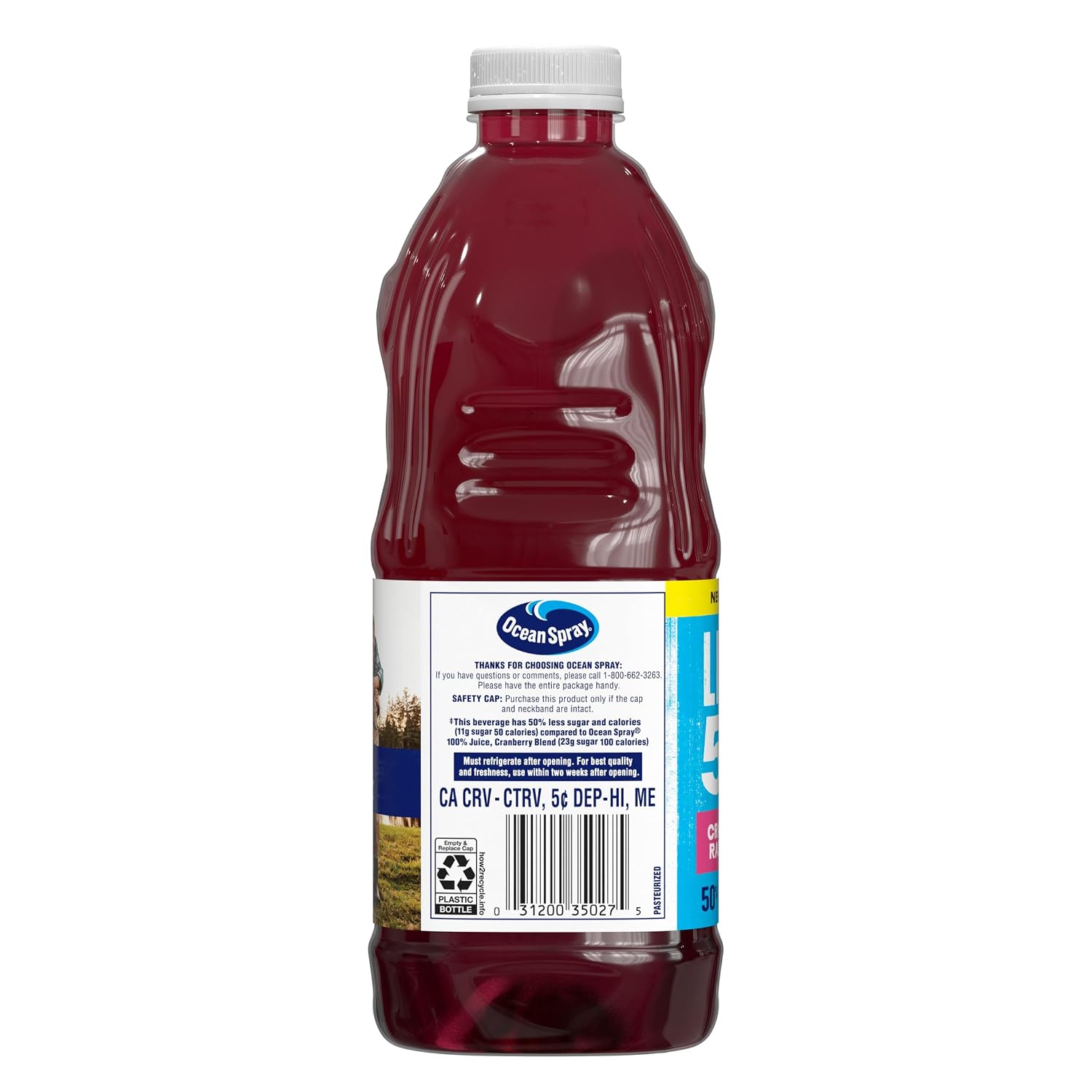 Ocean Spray® Cran50™ Cranberry Juice Drink, 64 Fl Oz Bottle (Pack of 1)