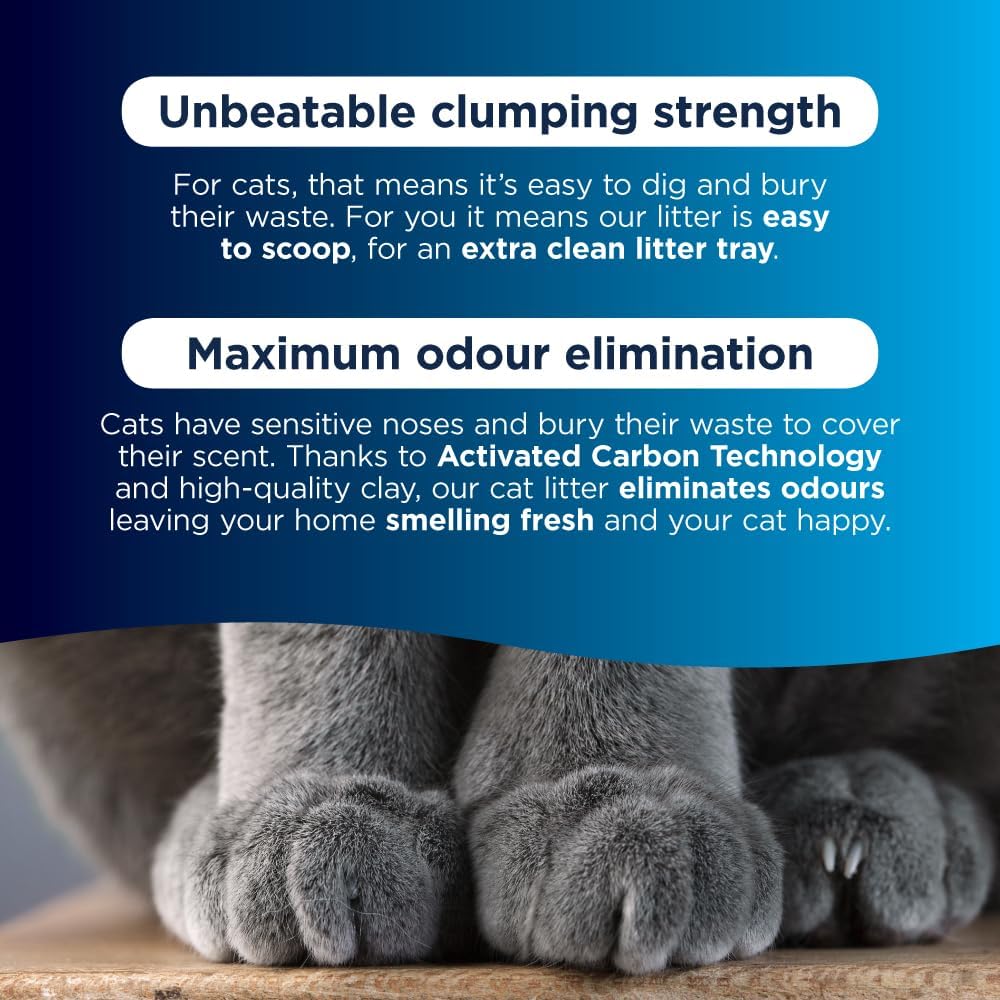 Ever Clean Extra Strong Clumping Cat Litter, 10 Litre, Scented