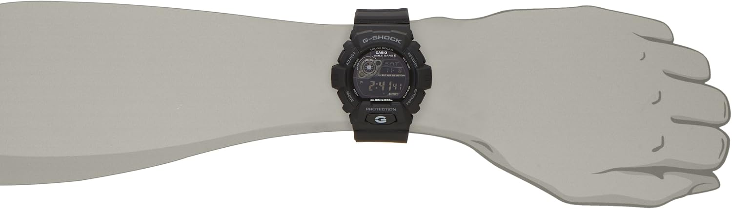 CASIO G-Shock Tough Solar Radio Controlled MULTIBAND 6 GW-8900A-1JF (Japan Import)