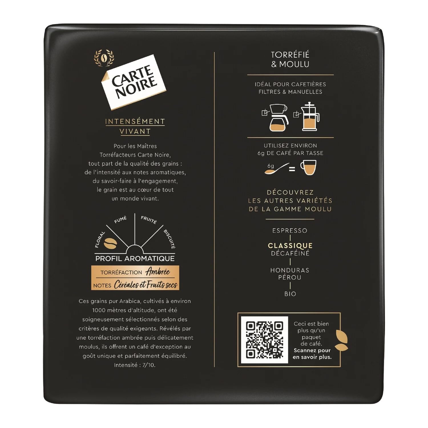 Carte Noire Ground Coffee, 8.8-Ounce Packages (Pack of 2)