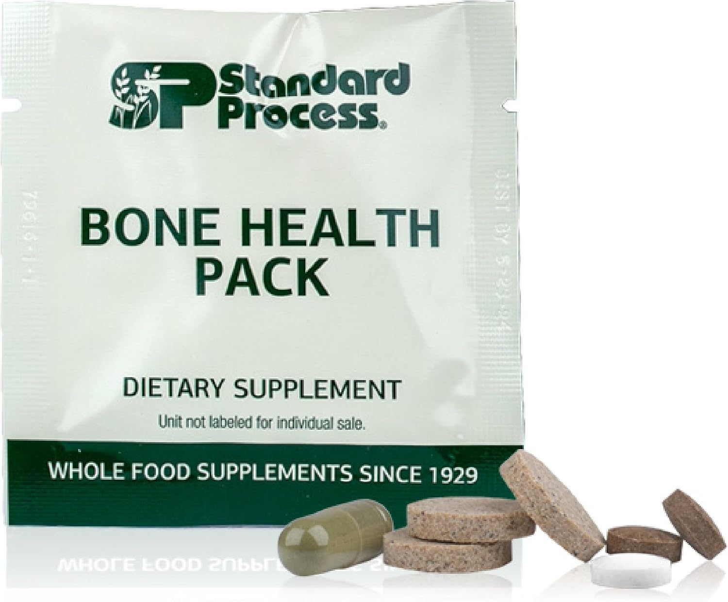 Standard Process Bone Health Pack - Supports & Maintains Healthy Bone Density with Calcium