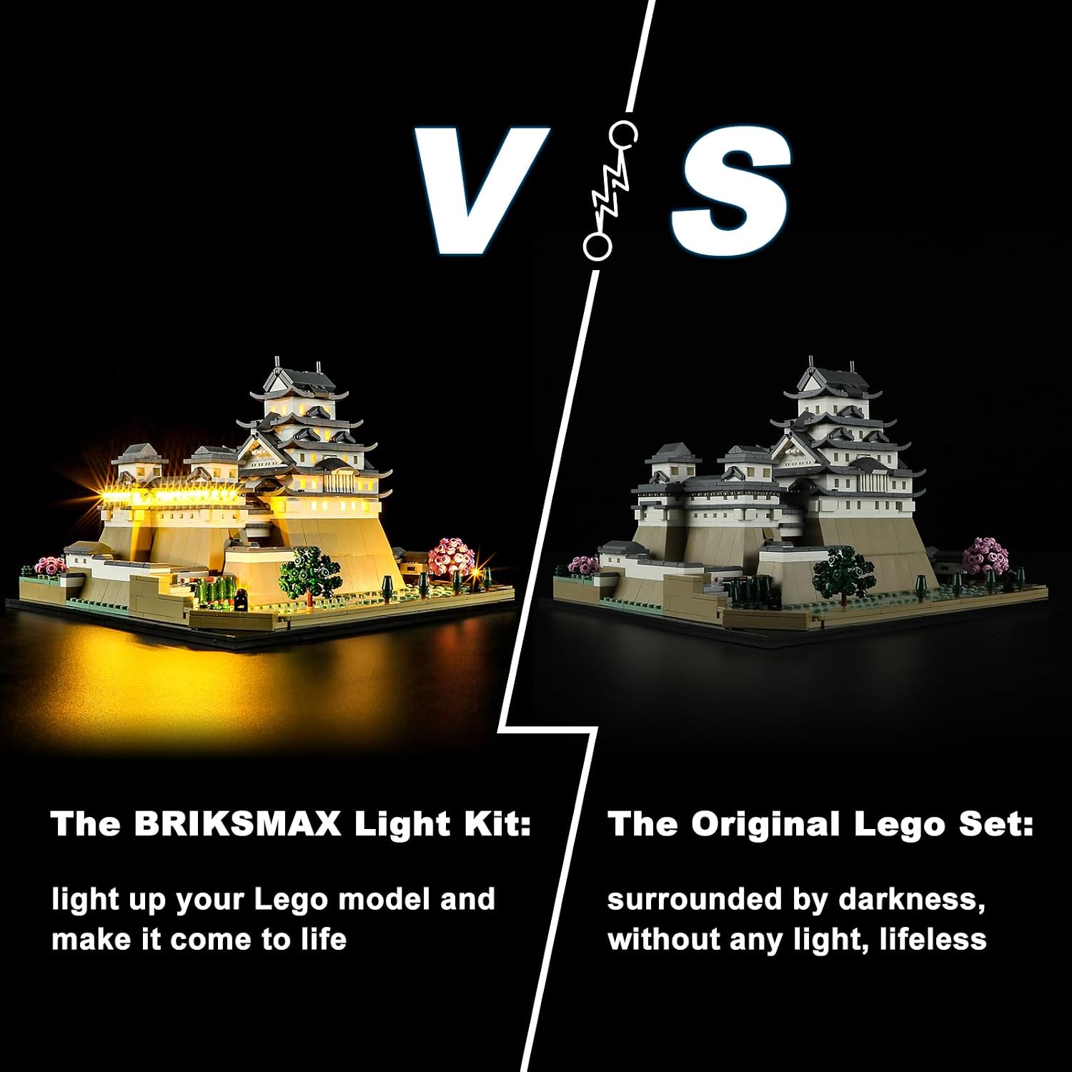 BRIKSMAX Led Lighting Kit for Architecture New York City - Compatible with Lego 21028 Building Blocks Model- Not Include The Lego Set