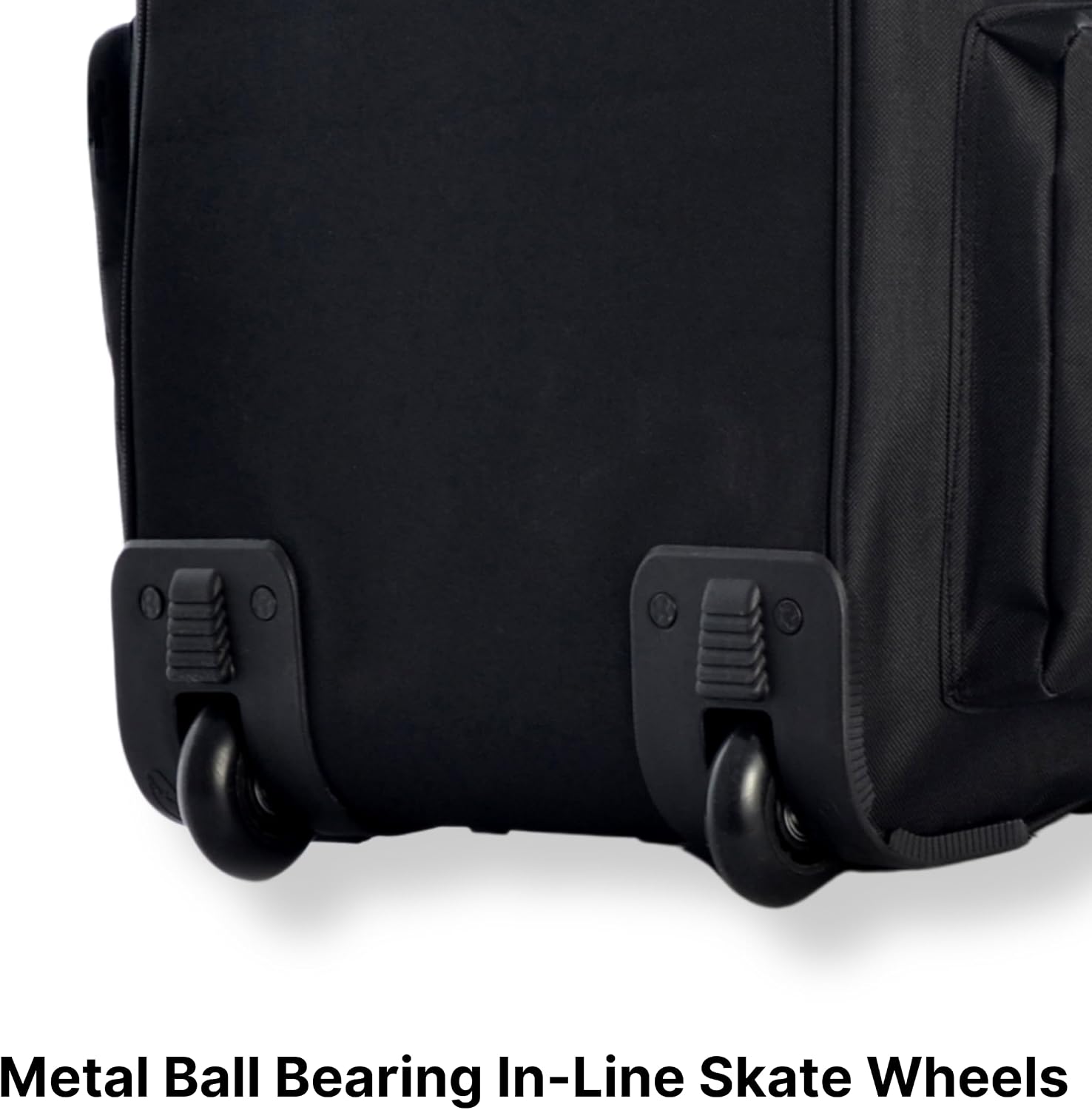 Olympia U.S.A. 33 inch Jumbo Size 8 Pockets Wheeled Rolling Duffel Bag Water Resistant Luggage Lightweight Travel Suitcase with Retractable Handle