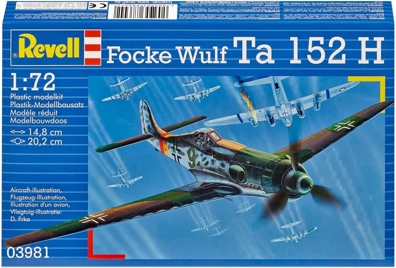 Revell Germany Focke Wulf Ta 152H Model Kit