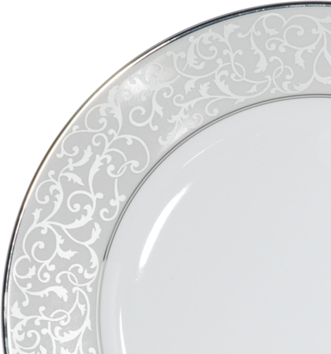 Mikasa Regent Bead 40-Piece Porcelain Dinnerware Set, Service for 8