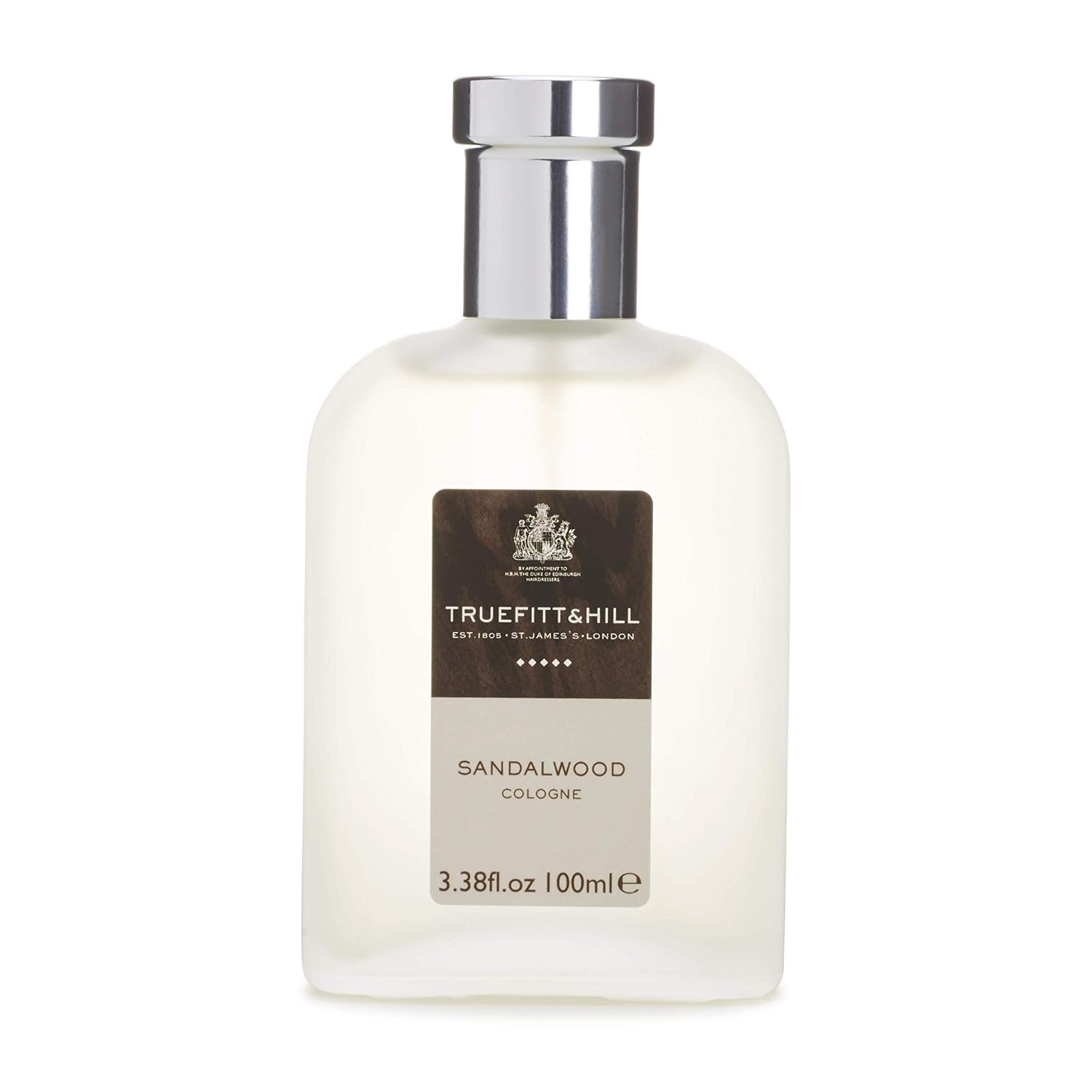 Trufitt & Hill Sandalwood Cologne for Men, Fresh Classic fragrance, 3.38 oz.