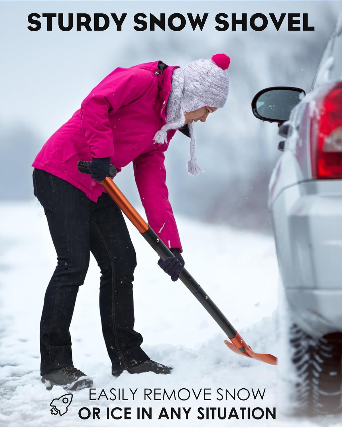 KFM Aluminum Snow Shovel