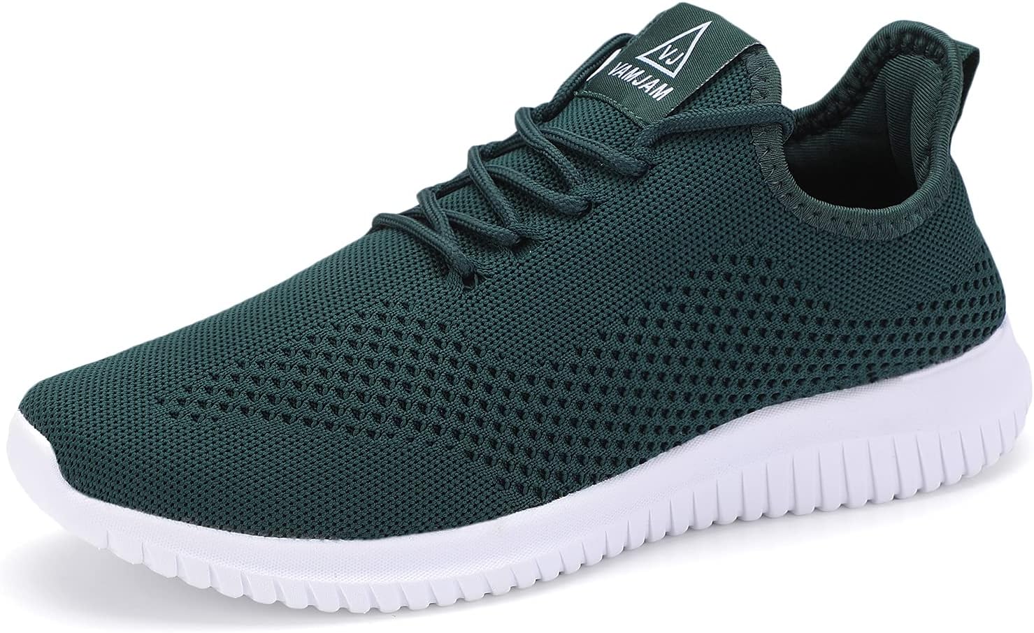 VAMJAM Men's Running Shoes Ultra Lightweight Breathable Walking Shoes Non Slip Athletic Fashion Sneakers Mesh Workout Casual Sports Shoes