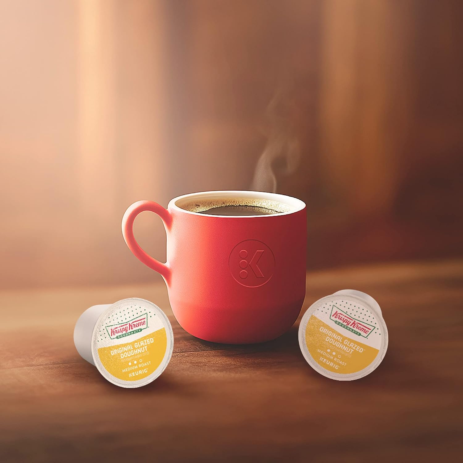 Krispy Kreme Classic Coffee, Keurig Single Serve K-Cup Pods, Medium Roast, 96 Count