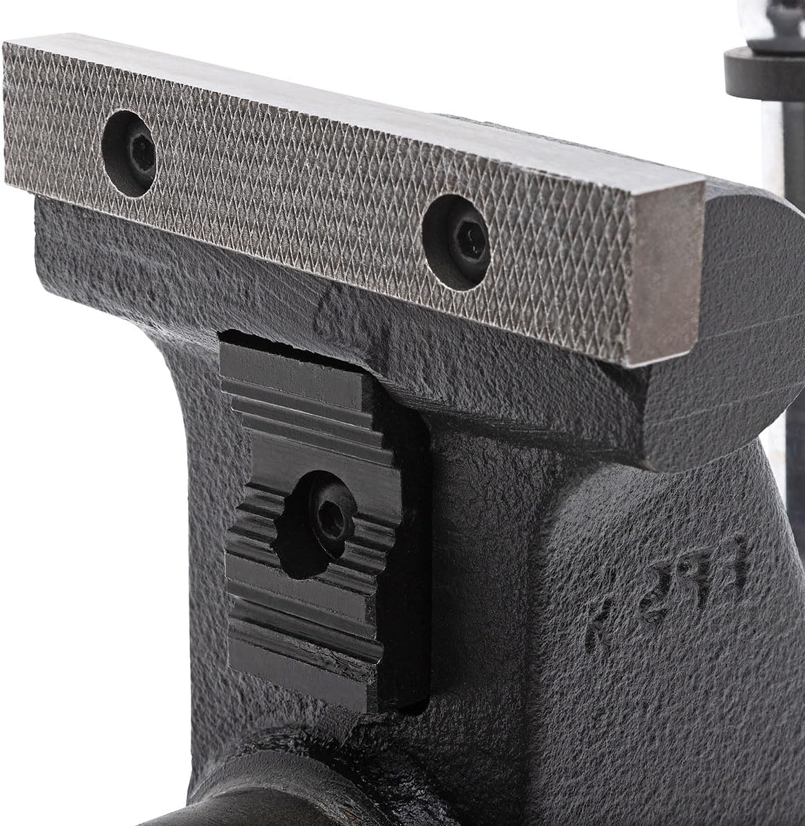 Yost Vises LV-4 Homeowner's Vise | 4.5 Inch Jaw Width with a 3 Inch Jaw Opening Home Vise | Secure Grip with Swivel Base | Blue