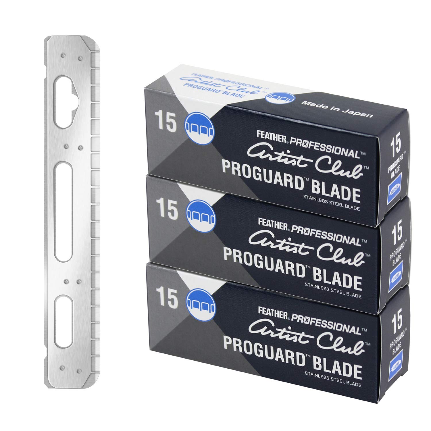 Feather Artist Club ProGuard Razor Blades 15 Count