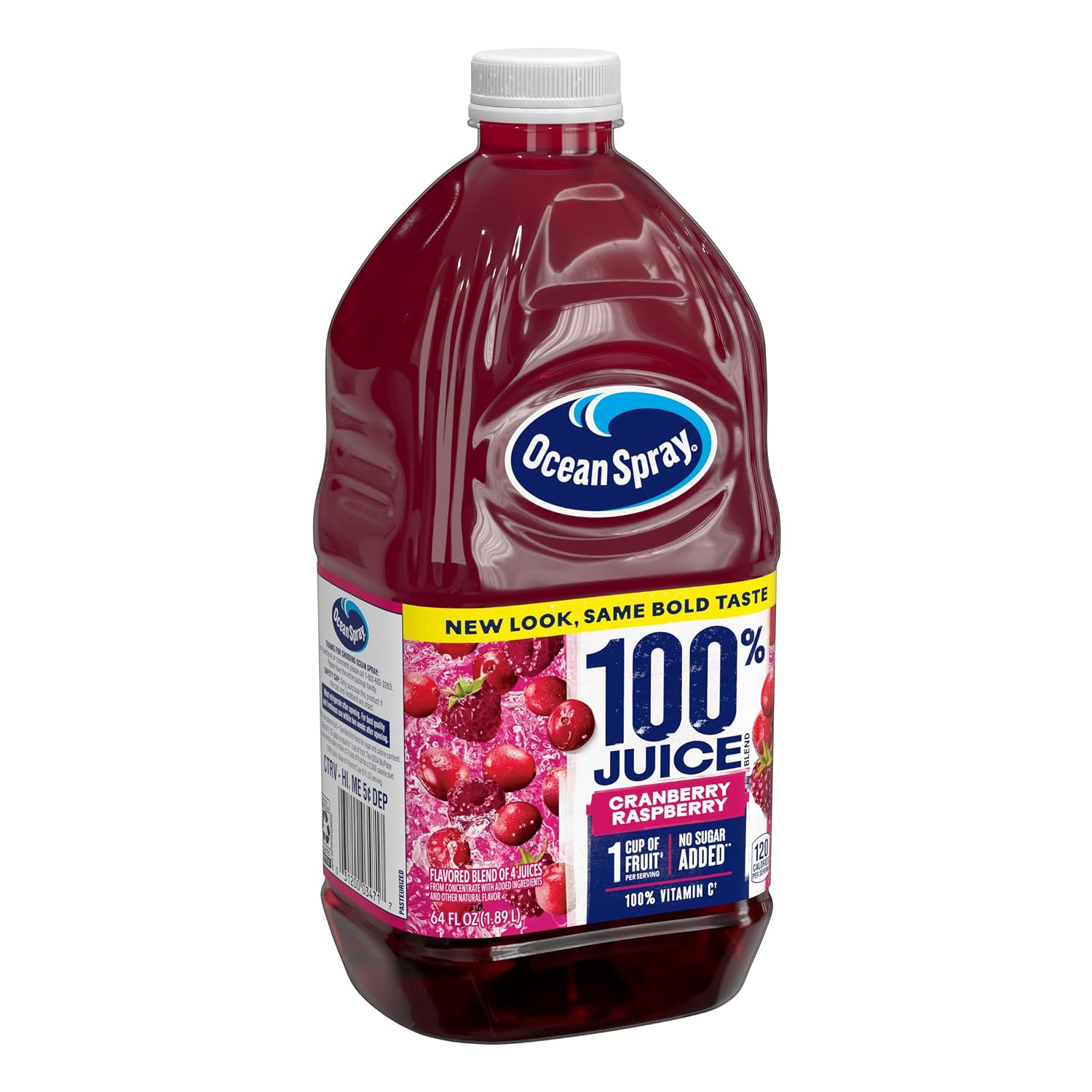 Ocean Spray 100% Juice, Ruby Red Grapefruit, 60 Ounce Bottle (Packaging May Vary)