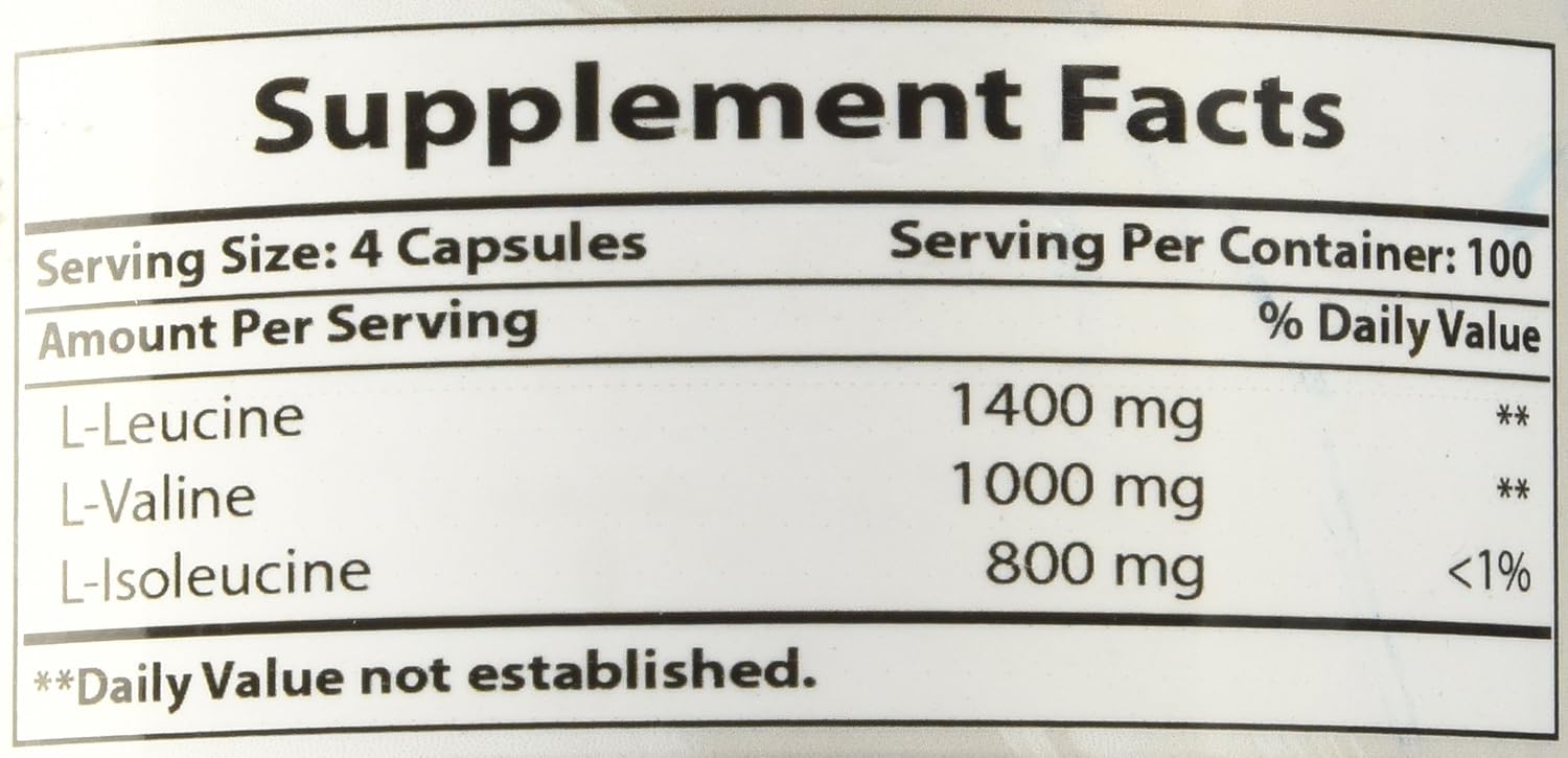 Best Naturals BCAA Branch Chain Amino Acid, 3200mg per Serving