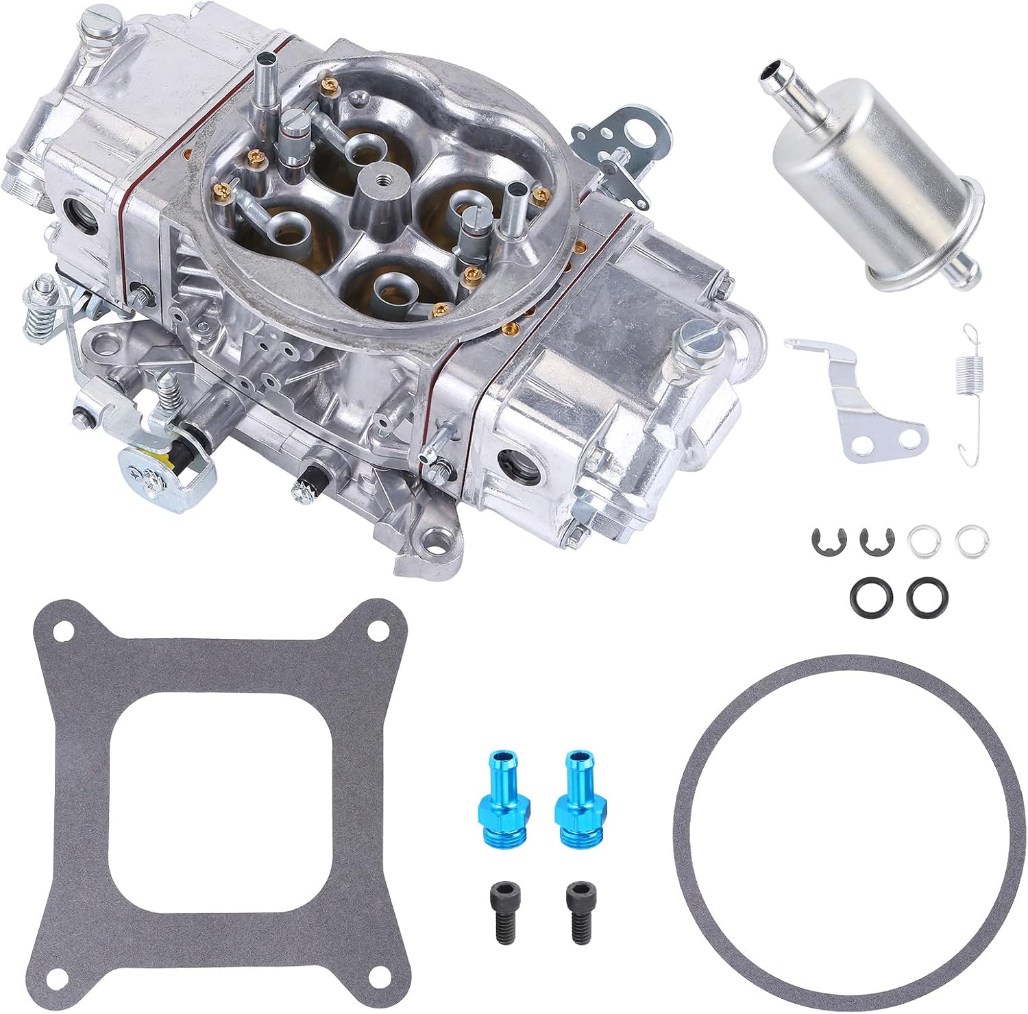 Quick Fuel 850 CFM Aluminum Carburetor Compatible for Brawler Race BR-67201