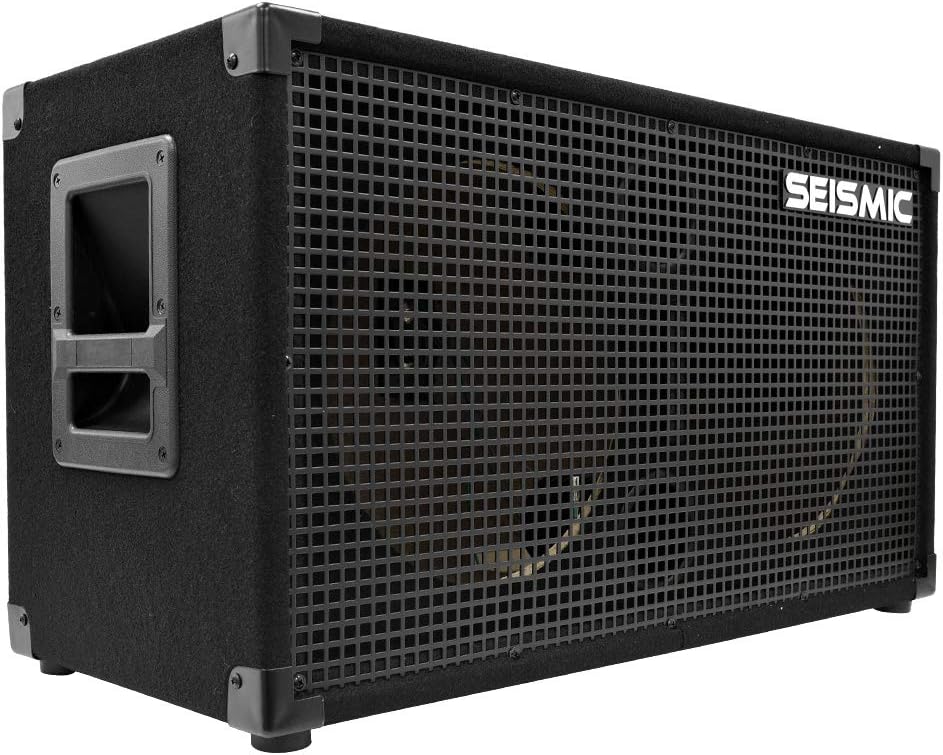 Seismic Audio - Empty 212 Guitar Speaker Cabinet - 2x12 PA/DJ PRO Audio - Loaded with Everything but Speakers. Includes Grill, Wire, Jack Plates