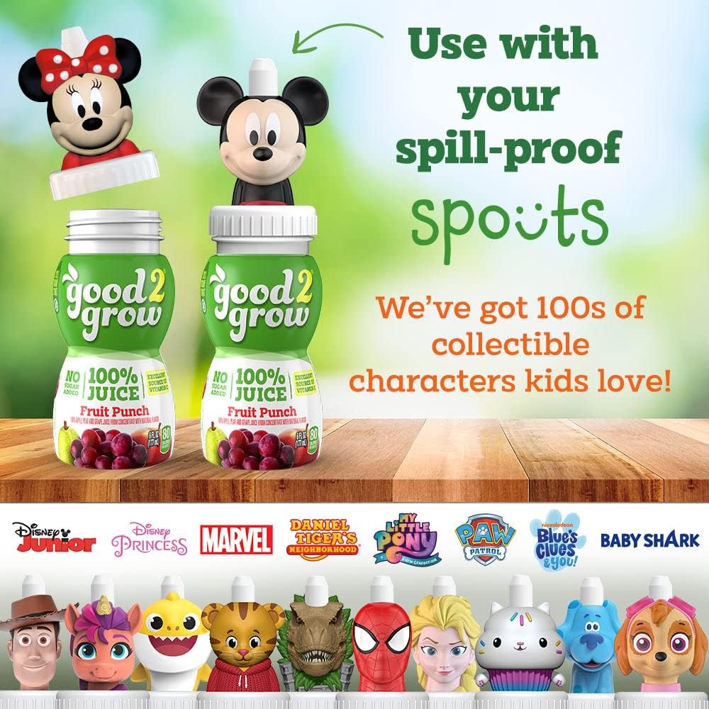 good2grow 100% Apple Juice & Fruit Punch Juice for Kids, 6 fl oz, 24 Pack