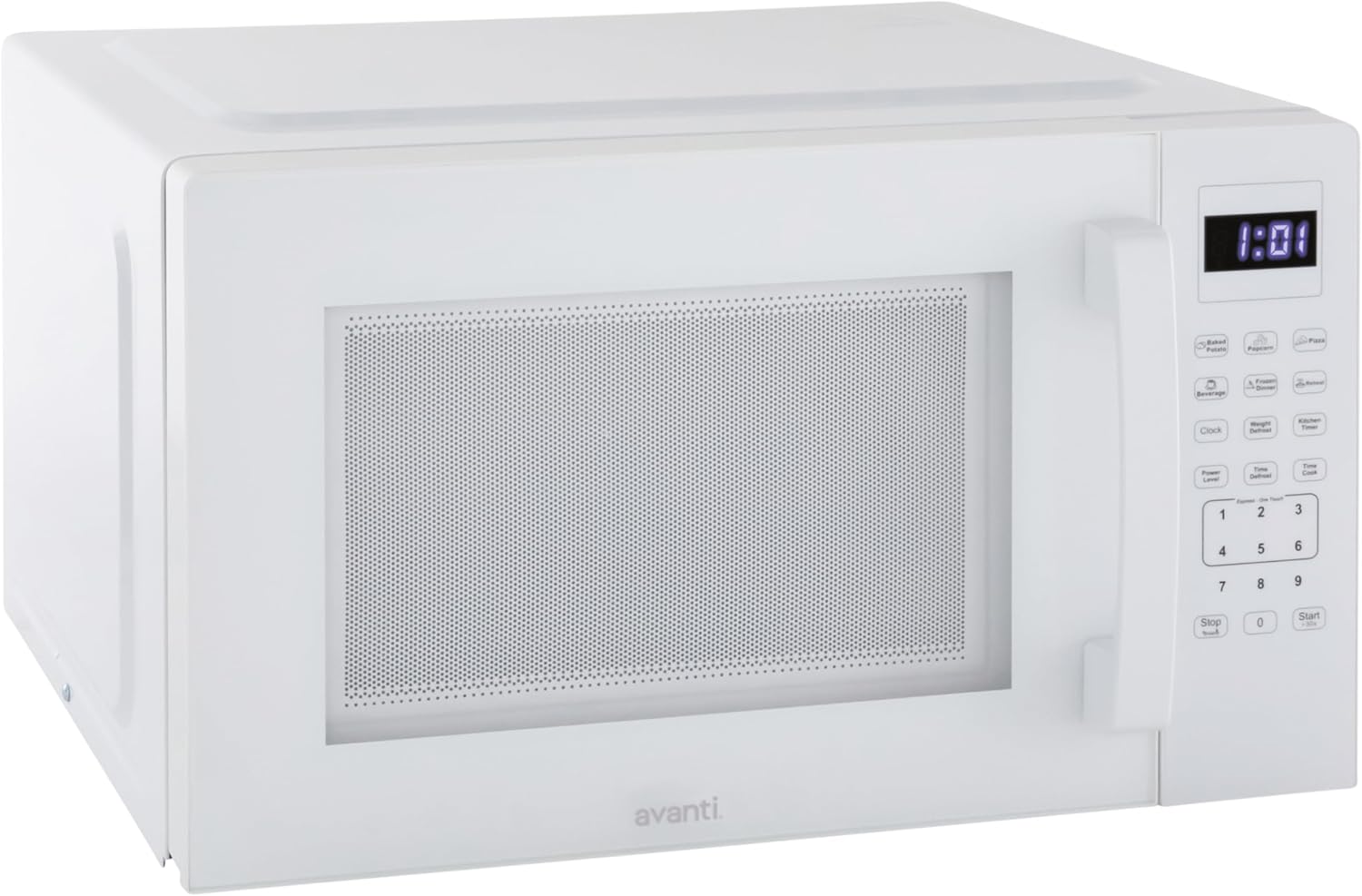 Avanti Microwave Oven 1000-Watts Countertop Compact with 9 Pre-Set Cooking Settings, Speed Defrost & By Weight