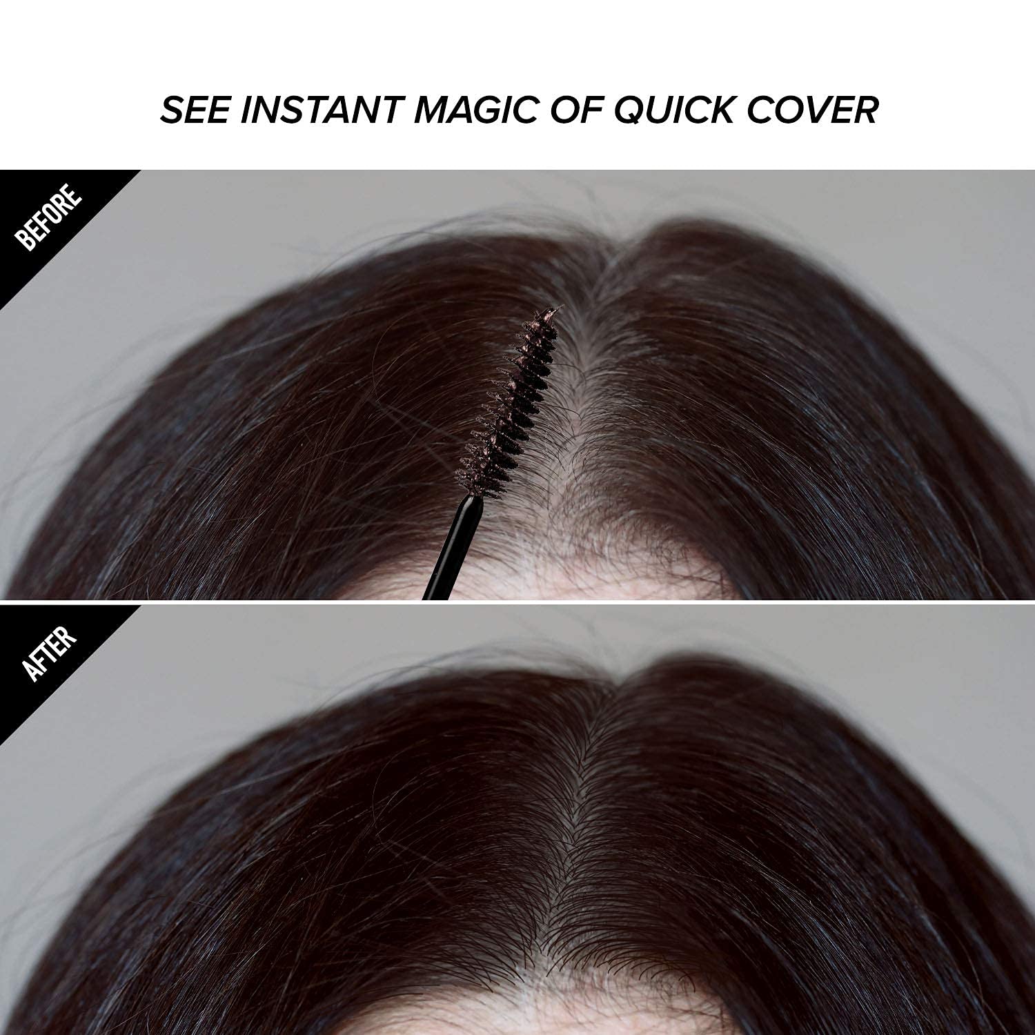 RED by KISS Quick Cover Root Touch Up Rescue (Natural Dark Brown)