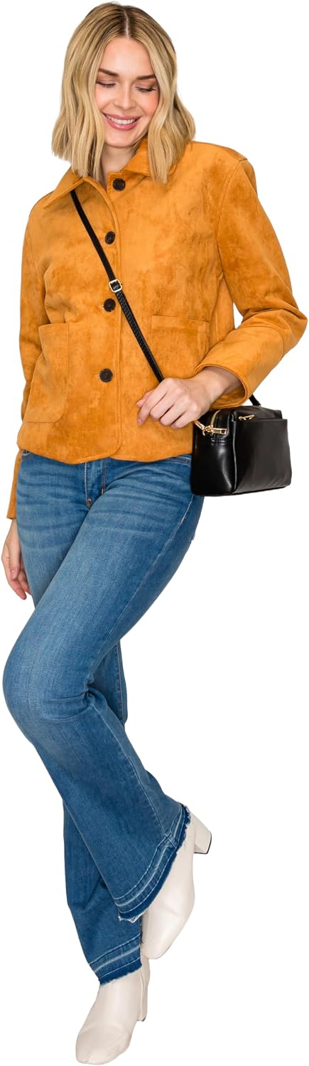 Triple Zip Small Crossbody Bag
