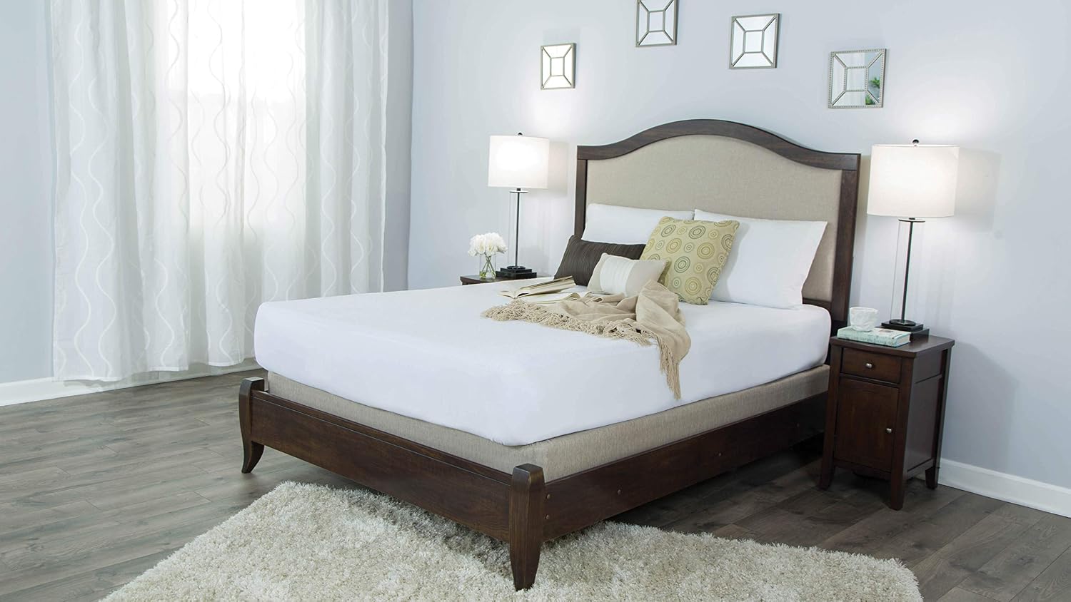 Protect-A-Bed Cool Waterproof Mattress Protector, King
