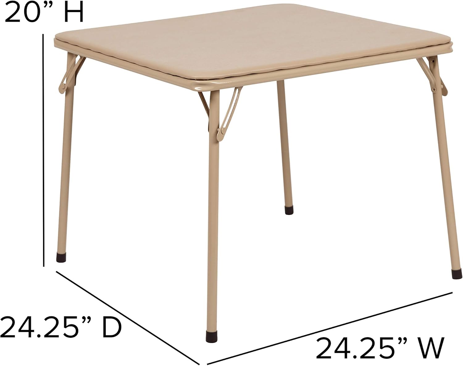 EMMA + OLIVER Blue Kids Folding Table