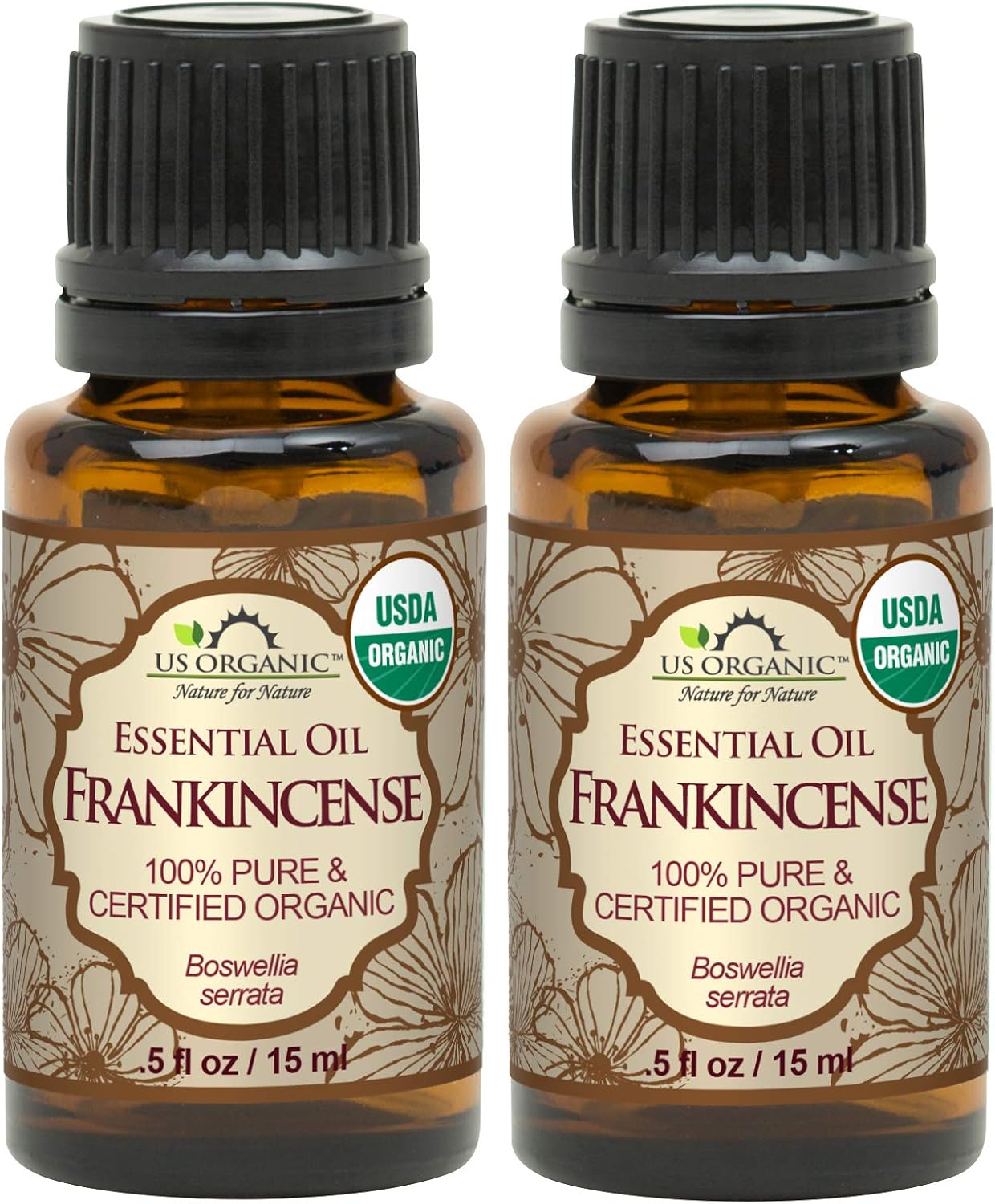 US Organic Moroccan Argan Oil, USDA Certified Organic,100% Pure & Natural, Cold Pressed Virgin, Unrefined, 2 Oz in Amber Glass Bottle, for Hair treatment, Skin, Nail, Cuticle, Sourced from Morocco.