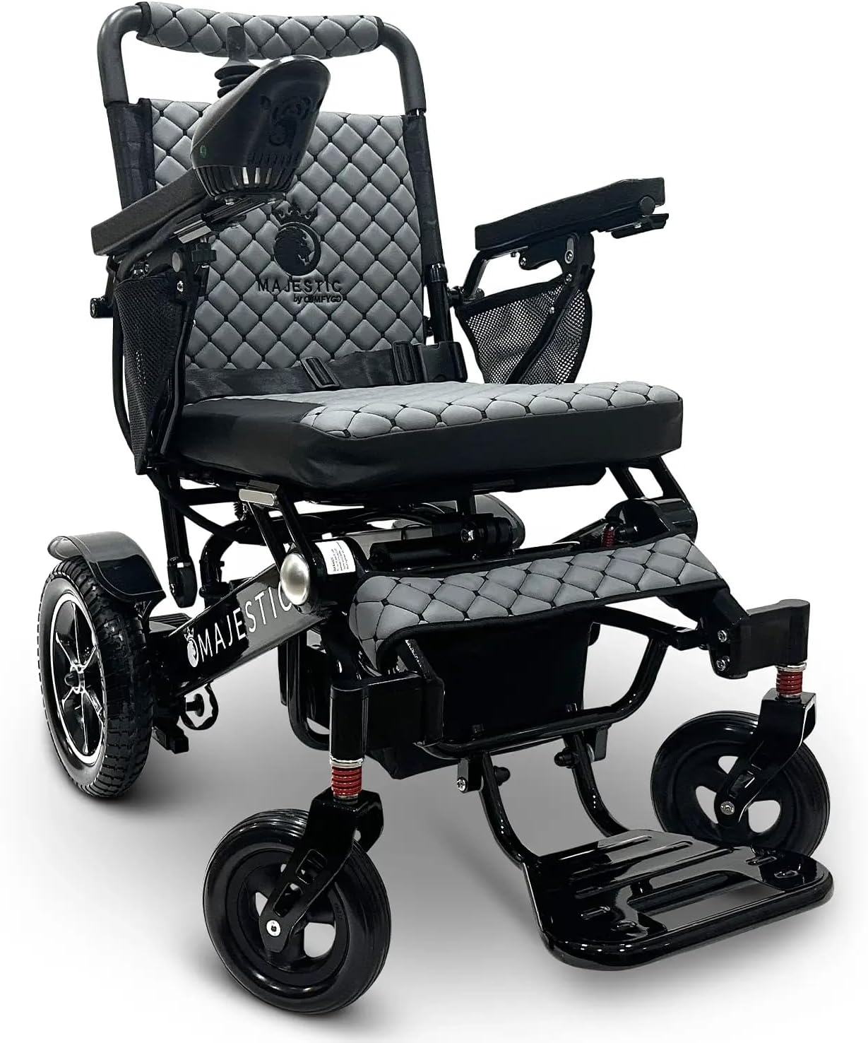 Electric Wheelchairs for Adults, 350 lbs Capacity, Up to 13 Miles Range, Lightweight Wheelchair for Seniors, Remote Controlled Wheel Chair