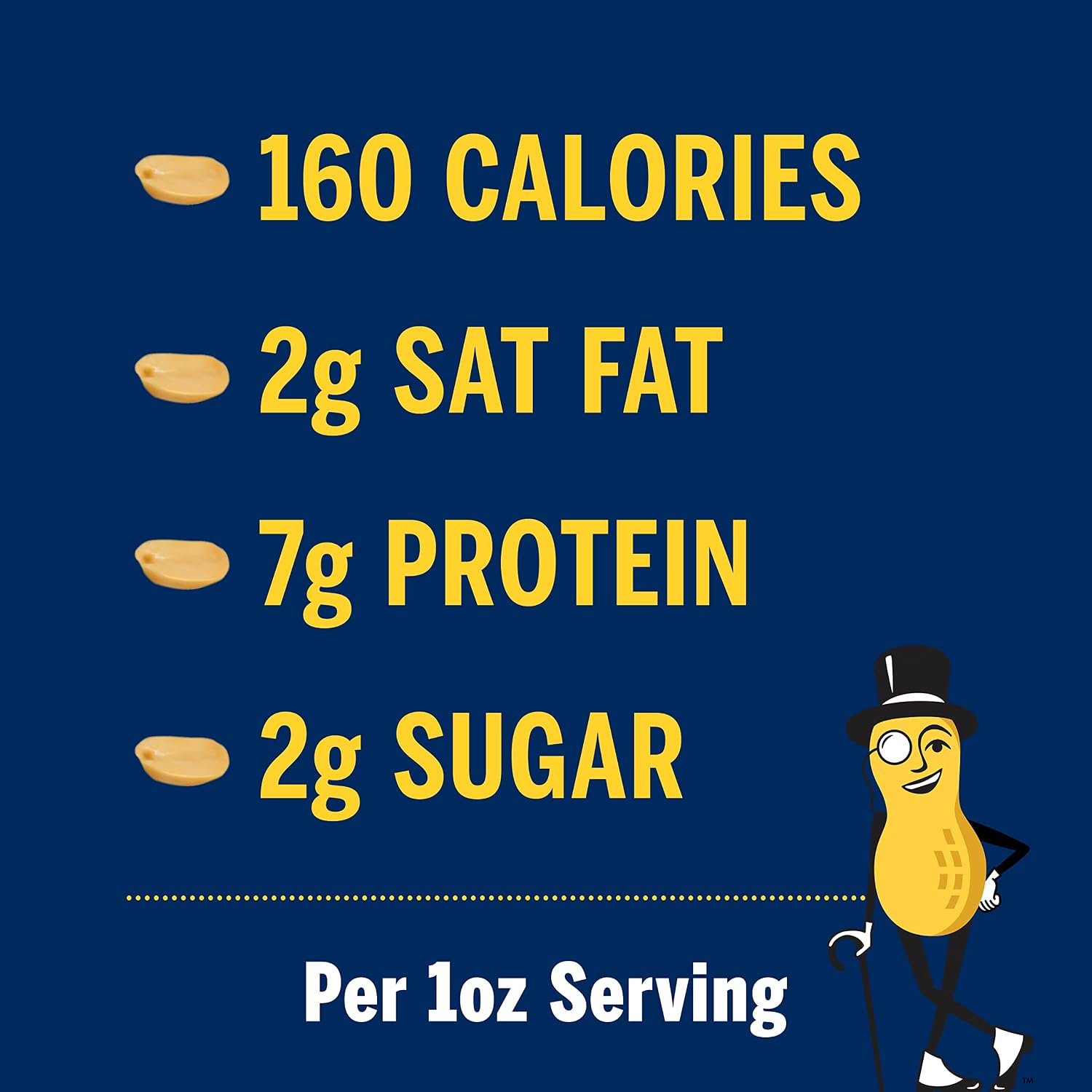 PLANTERS Salted Peanuts, Party Snacks, 16 Oz (1 Ct) | Dry Roasted Salted Peanuts. 0g Trans Fat. Resealable Jar. Snacks for Adults. Party Mix, Flavored Nuts